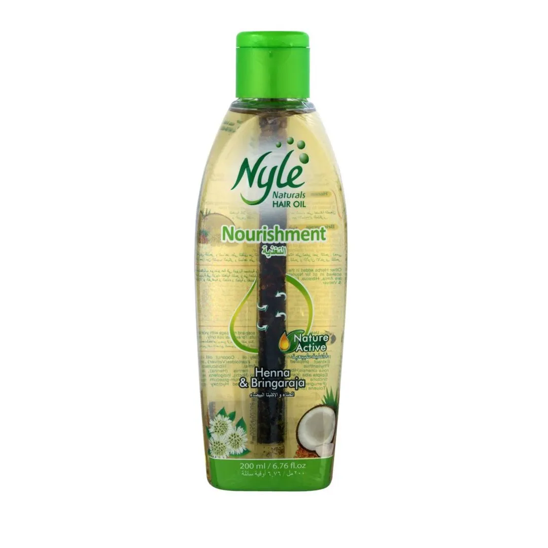 Nyle Anti Hairfall Hair Oil With Hibiscus & Amla 200 Ml