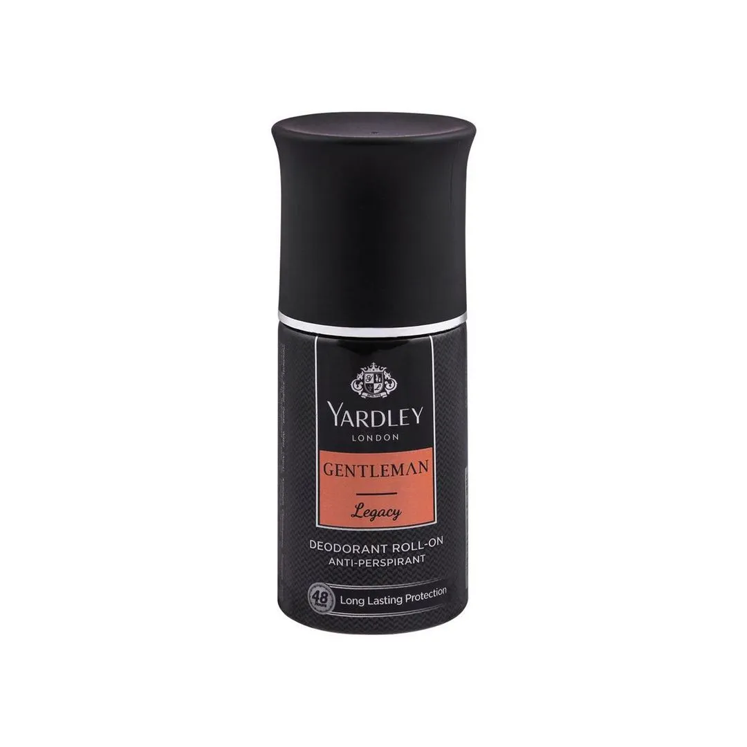 Yardley Gentleman Legacy Roll On Deodorant, 50ml