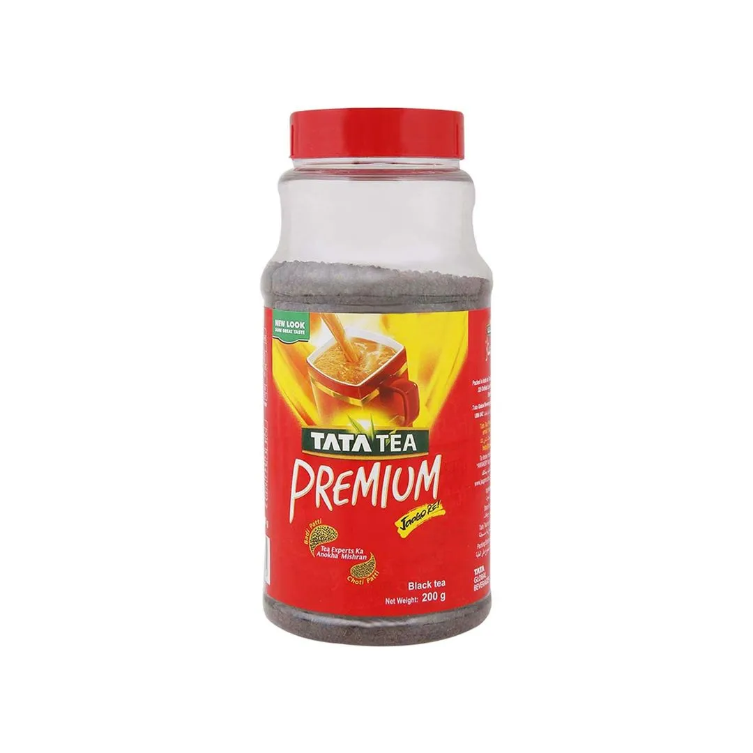 TATA TEA ASSAM PREMIUM BLACK TEA JAR 200GM