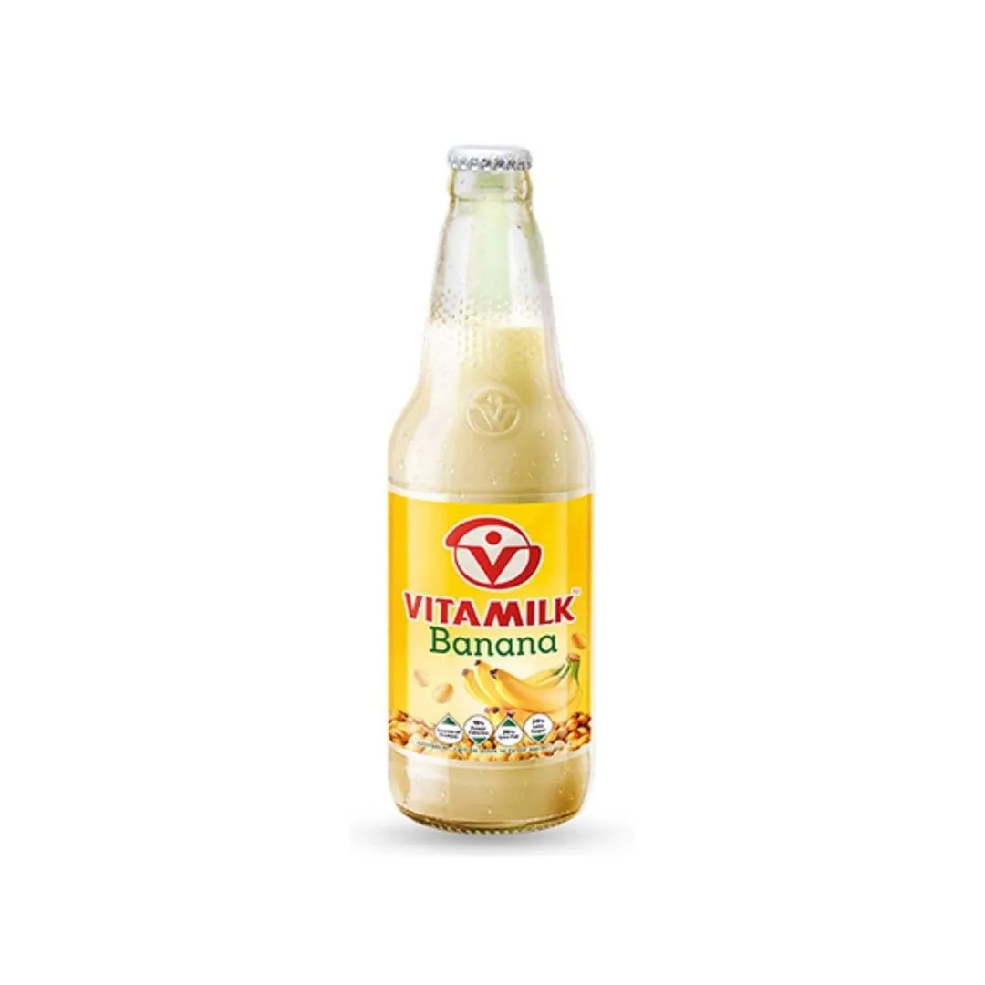 Vitamilk Banana Soy Milk, 300ml