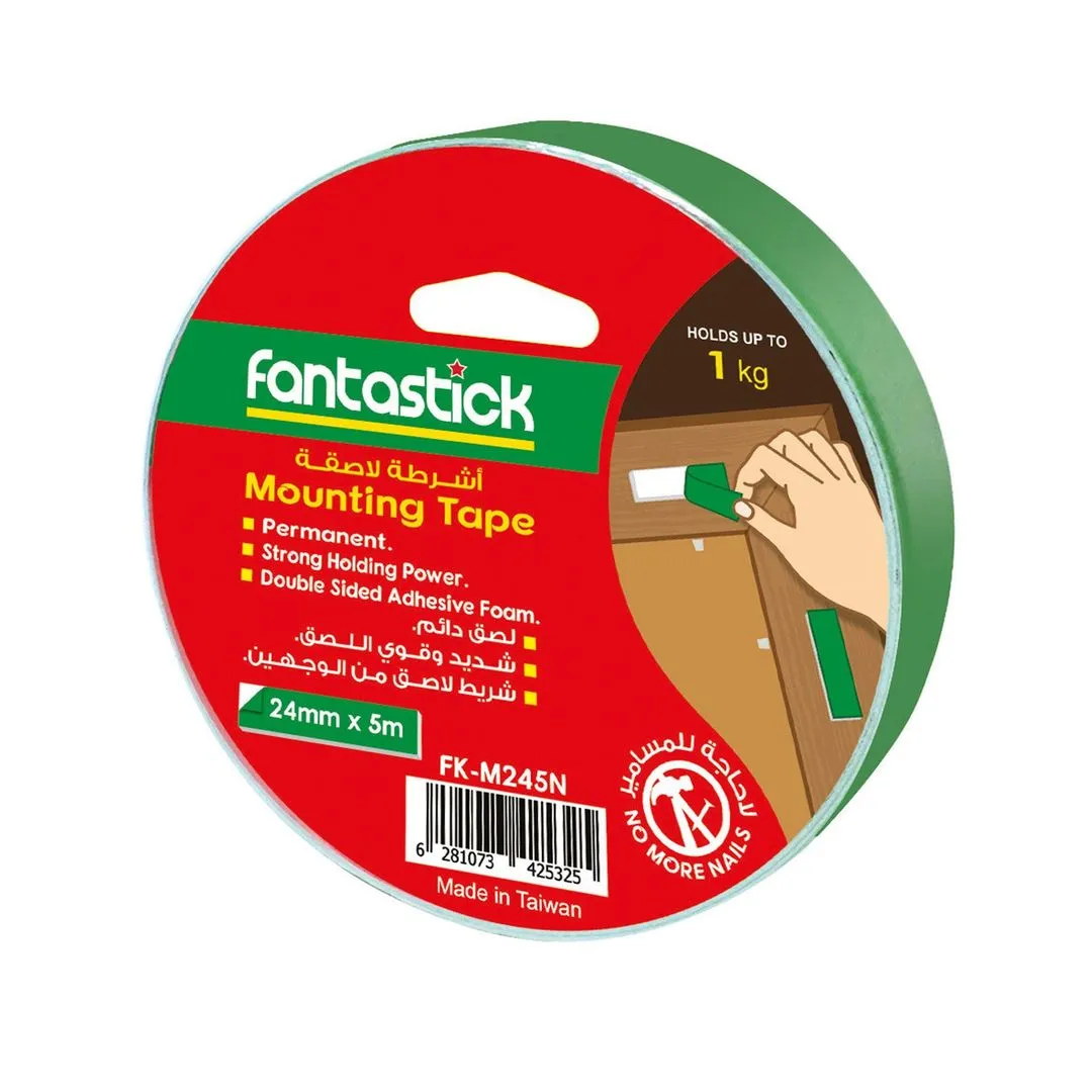 Fantastick Double Sided Mounting Tape 24mmx5m