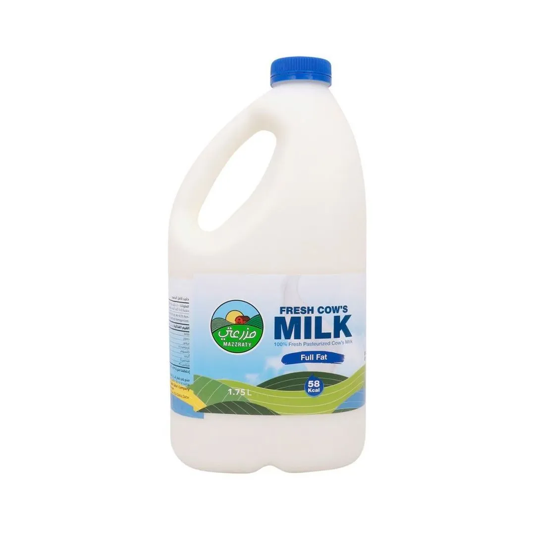 Mazzraty Full Fat Fresh Milk, 1.75L