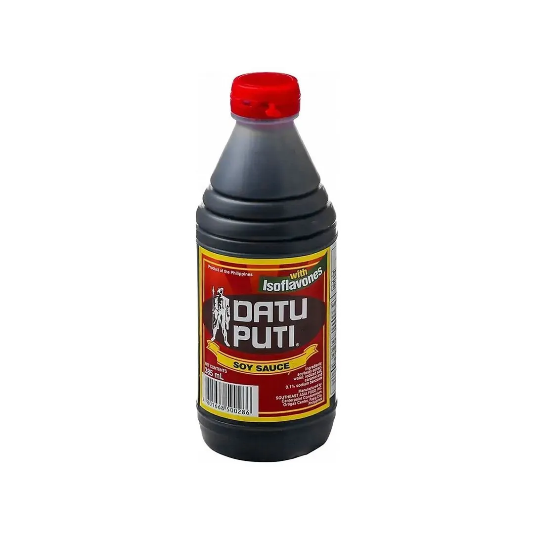 Datu Puti Soy Sauce with Isoflavones, 385ml