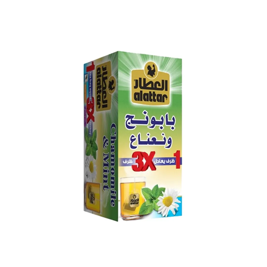 Al Attar Mint Baladi Drink, 20 Bags
