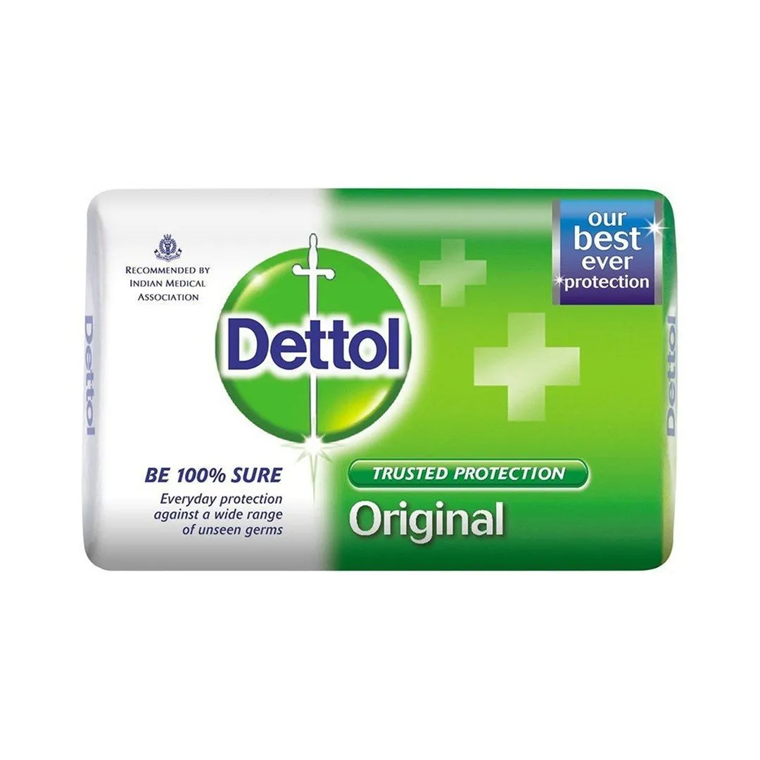 Dettol Original Anti Bacterial Bar Soap 100 G