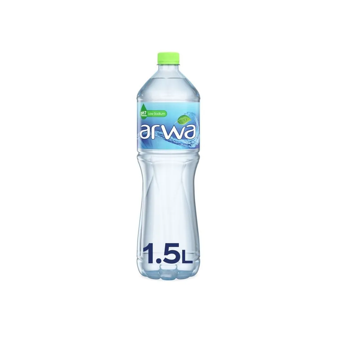 Arwa Still Water Bottled Drinking Water Pet, 1.5L
