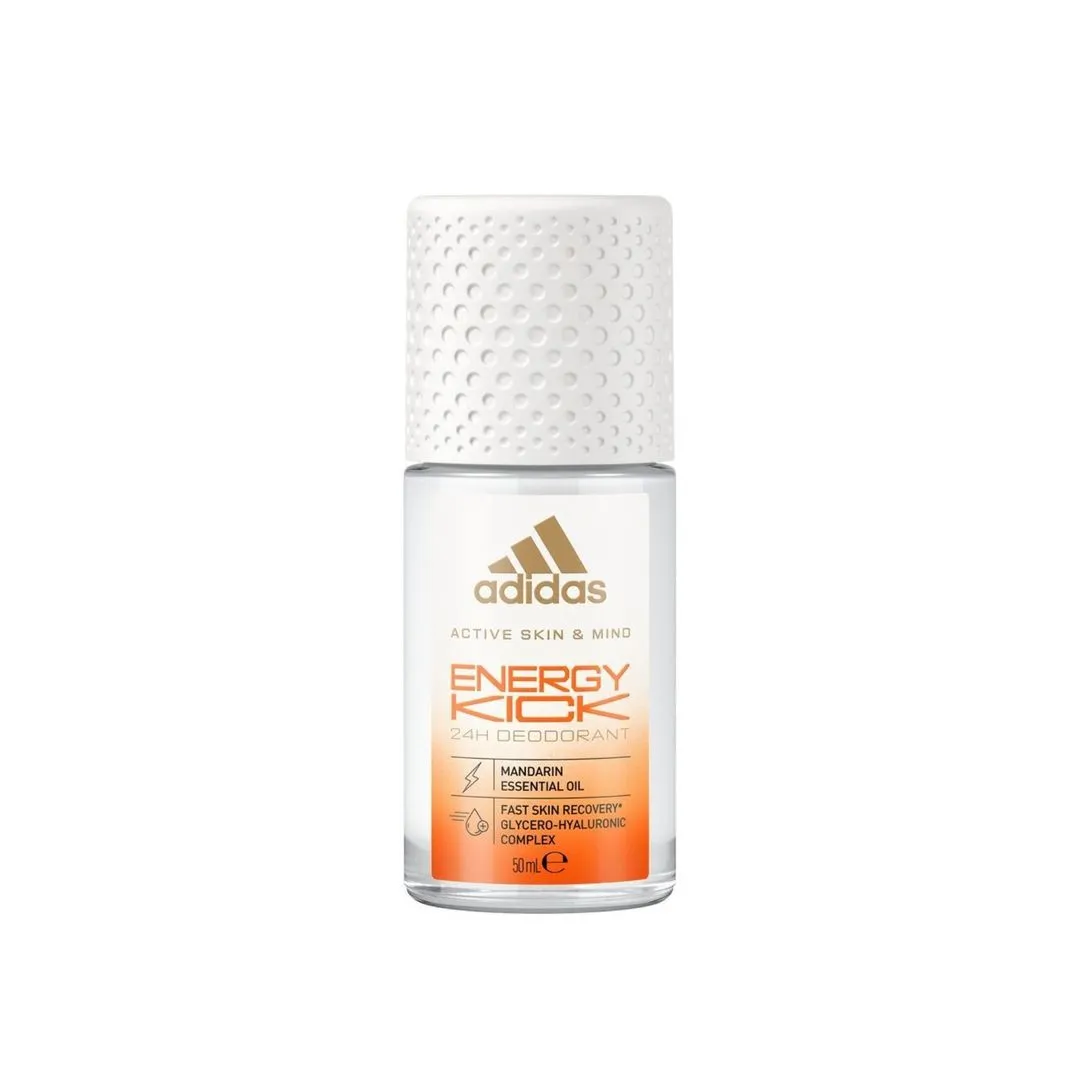 Adidas Energy Kick Roll-On Deodorant, 50ml