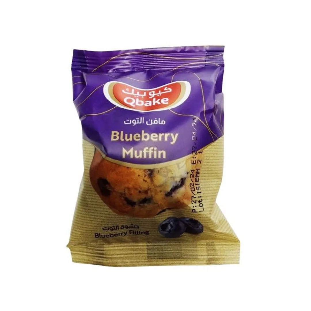 Qbake Blueberry Muffin, 60g