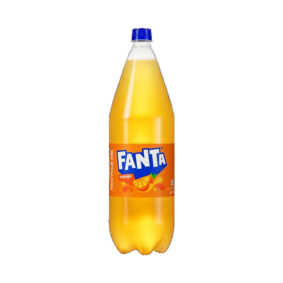 Fanta Orange Soft Drink Bottle, 1.75L