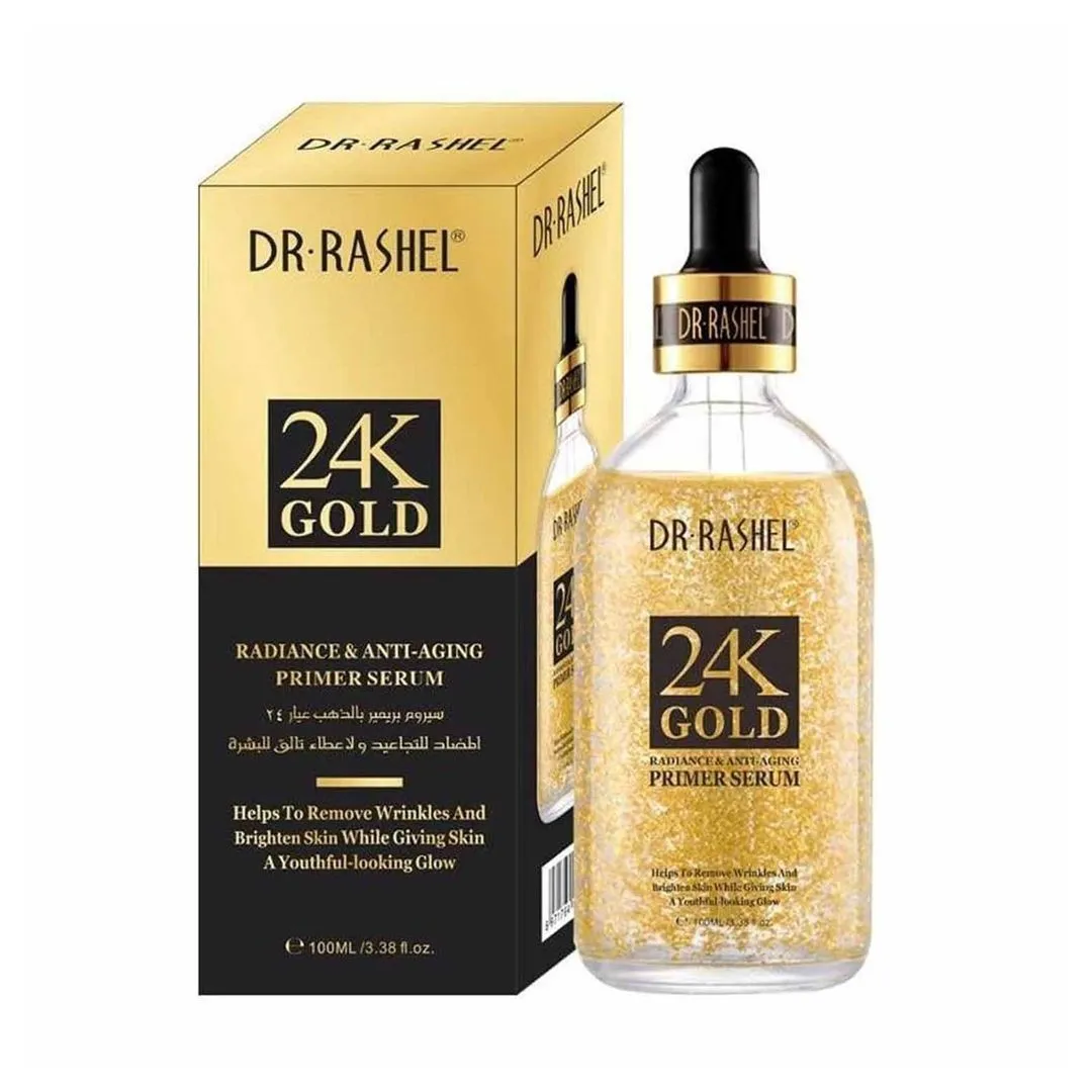 Dr.Rashel 24K Gold Radiance and Anti Aging Primer Serum, 100ml