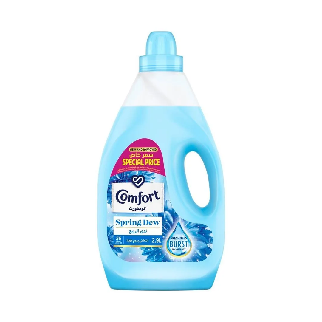 Comfort Spring Dew Fabric Softener,  2.9L