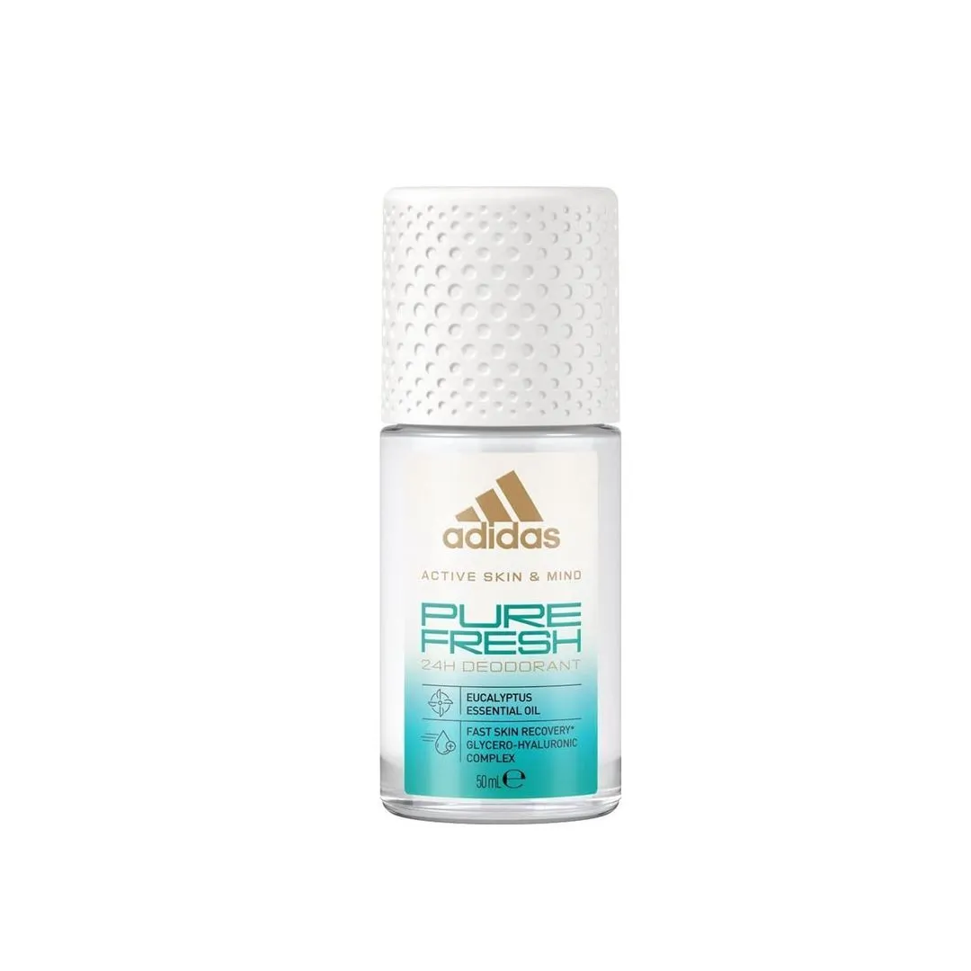 Adidas Active Skin & Mind Pure Fresh 24H Deodorant, 50ml