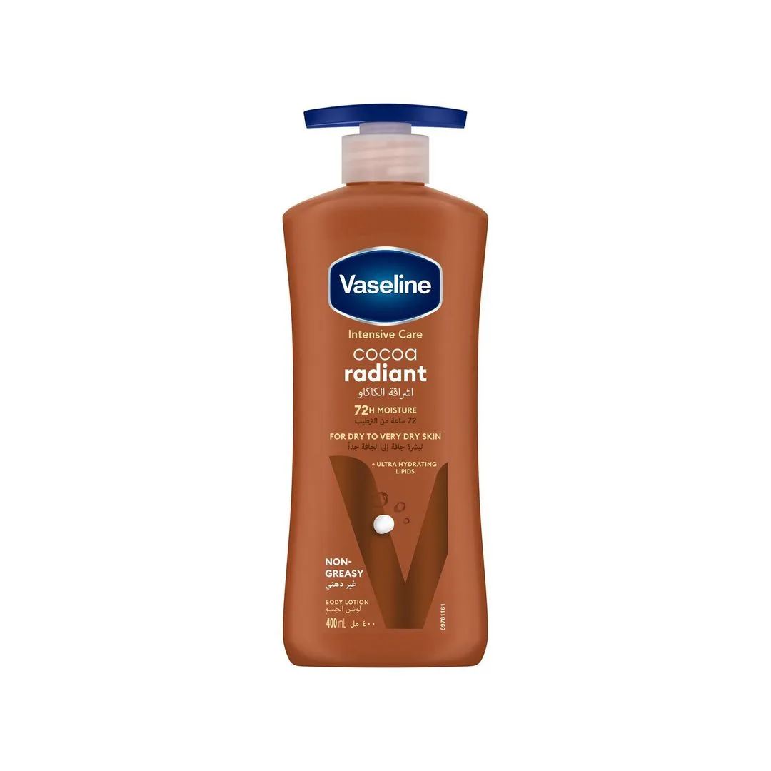 Vaseline Intensive Care Cocoa Radiant Body Lotion, 400ml