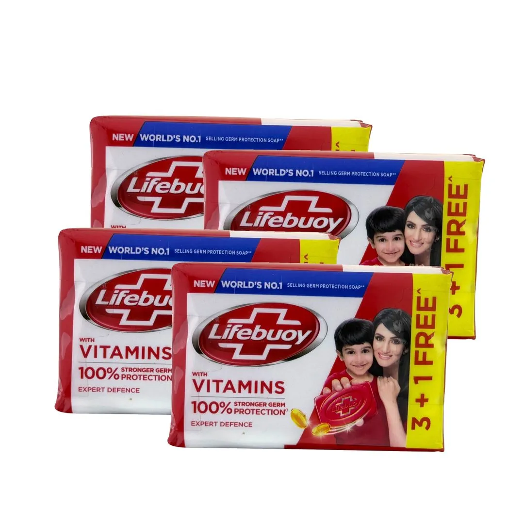 Lifebuoy Soap, 4x125g