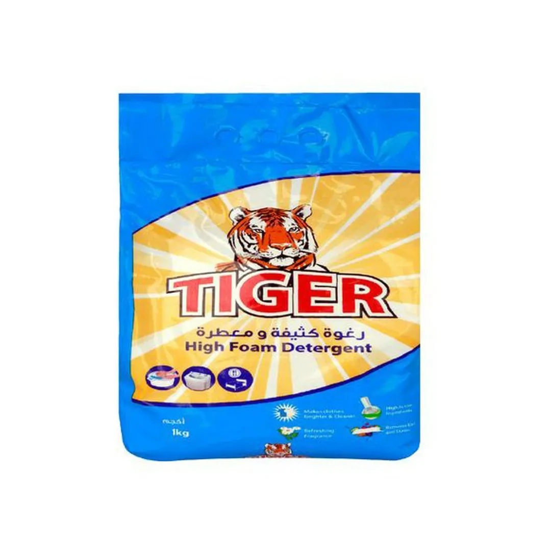 Tiger High Foam Detergent Powder 1kg