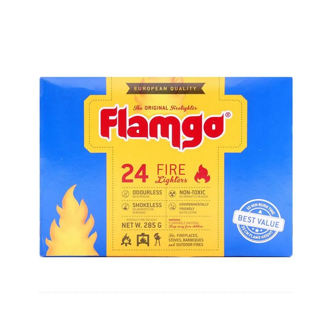 Flamgo Fire Lighter Cubes, 24 Pieces, 285g