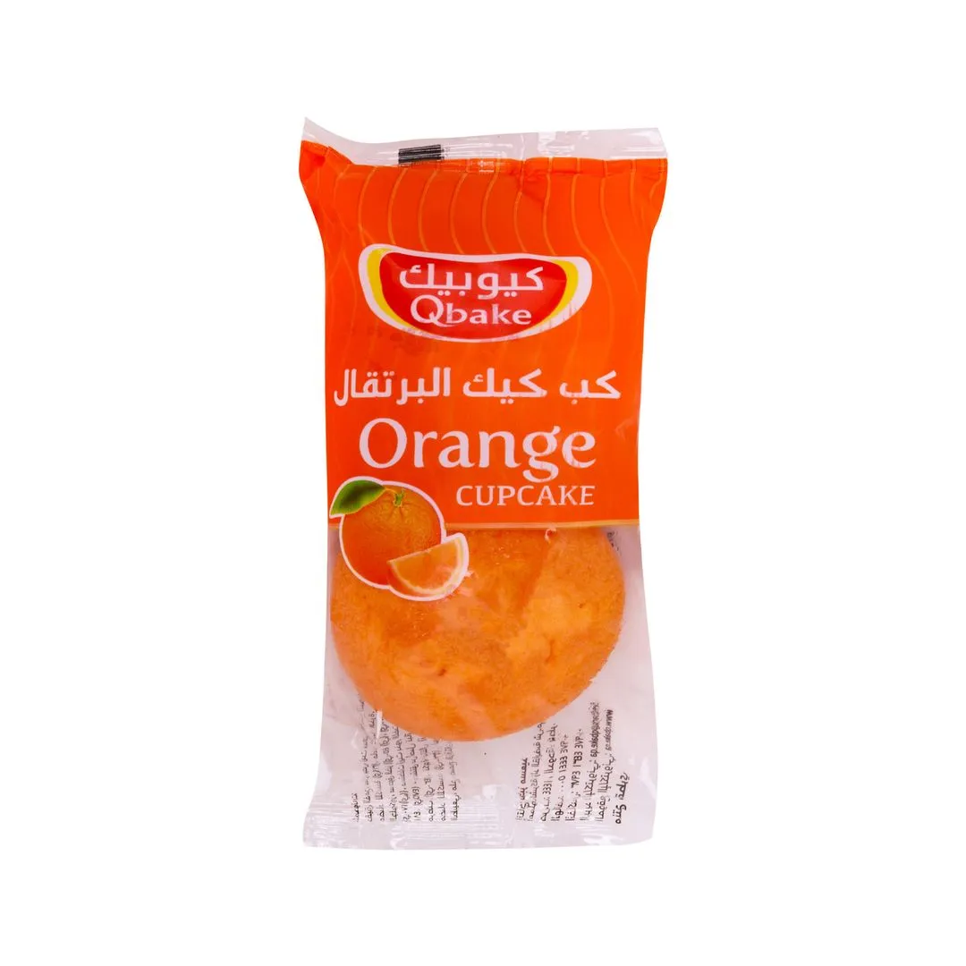 Qbake Orange Cupcake 2pcs 60gm