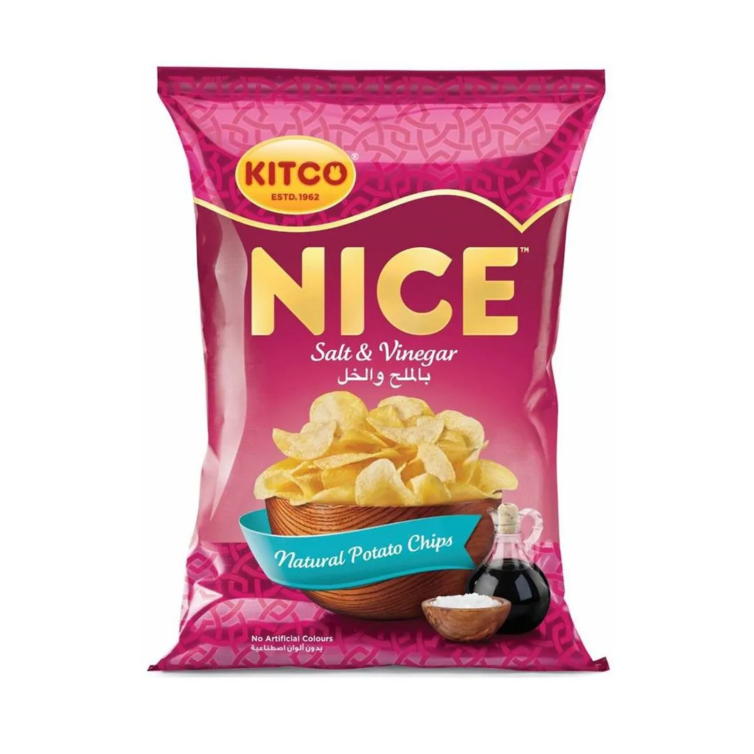 Nice Salt & Vinegar Potato Chips, 167g