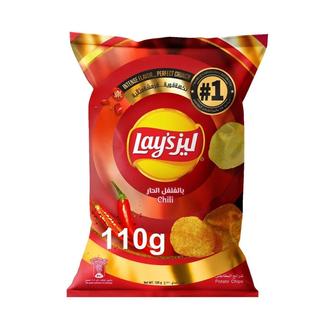 Lay's Chili Potato Chips, 110g