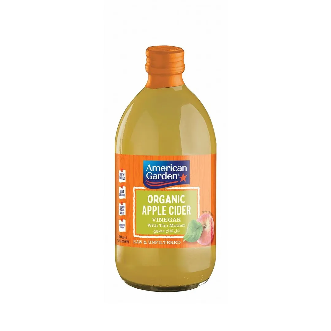American Garden Organic Apple Cider Vinegar, 500ml
