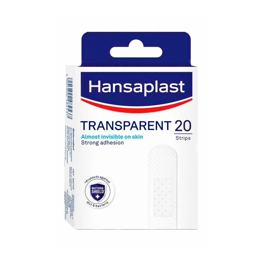 Hansaplast Transparent Plasters, 20 Strips