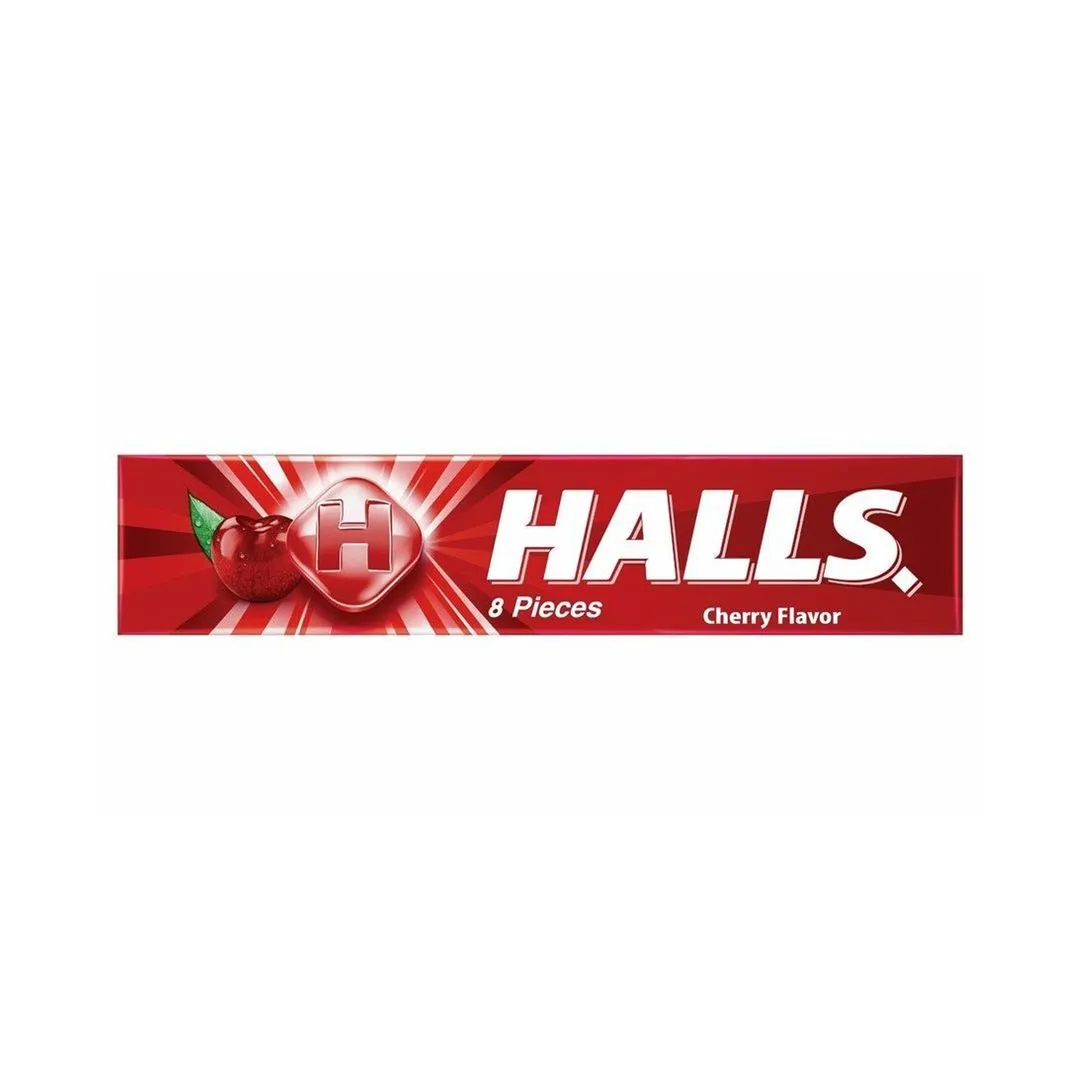 Halls Cherry Flavor Candy, 22.4g