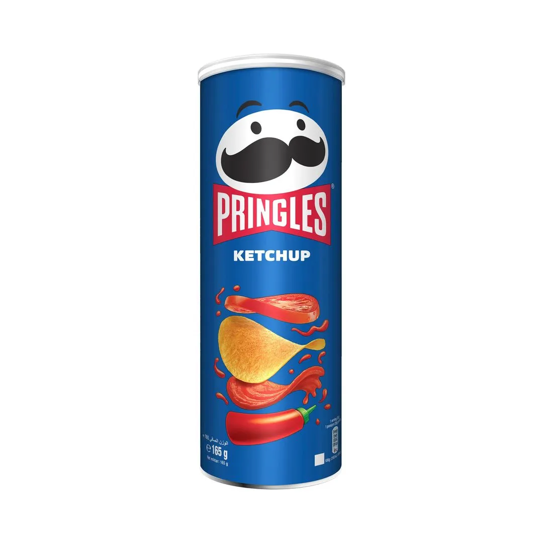 Pringles Ketchup Chips Can, 165g