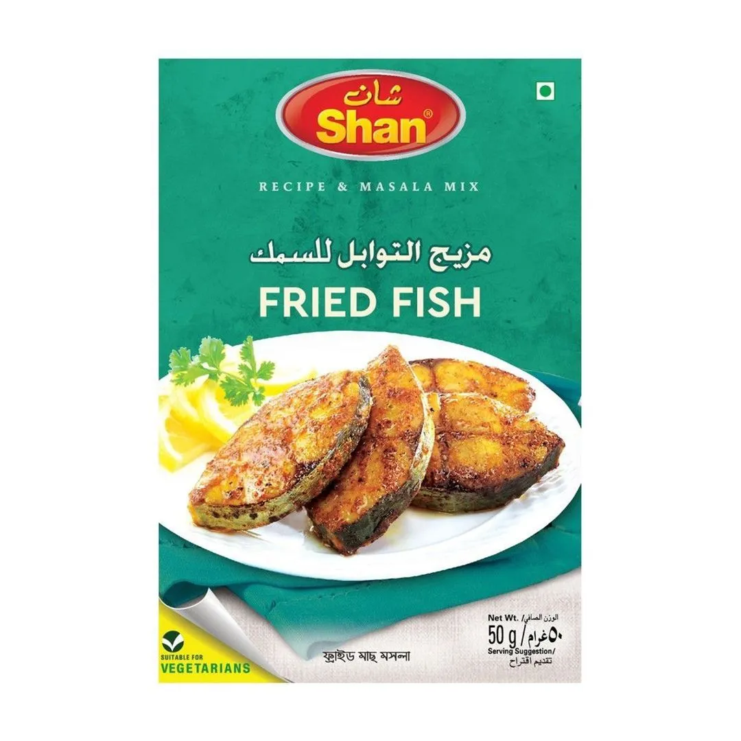 Shan Fried Fish Recipe & Masala Mix, 50g