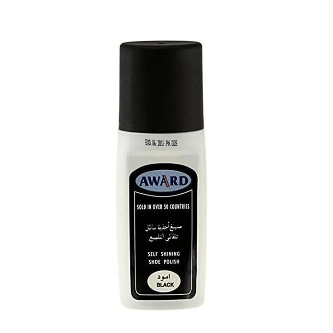 Award Liquid Shoe Polish Black