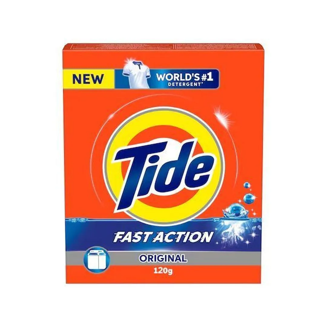 Tide HS Original Laundry Detergent Powder, 120g