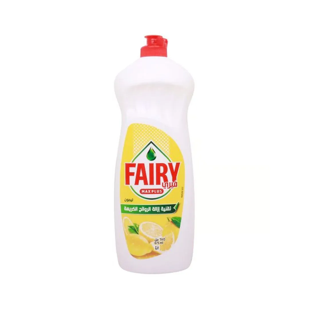 Fairy Dishwashing Liquid Max Plus Lemon 675Ml