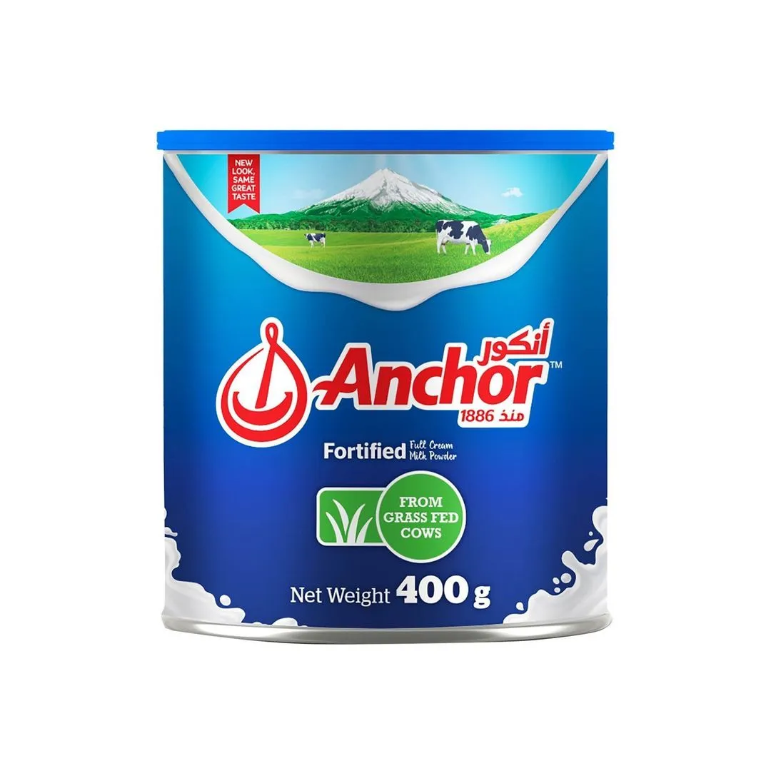 Anchor Fortified Full Cream Milk Powder, 400g