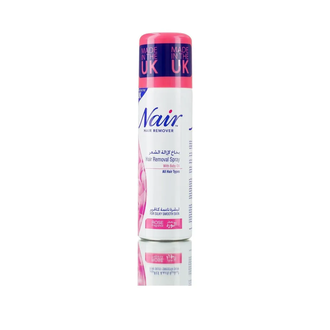 Nair Rose Fragrance Hair Removal Spray, 200ml