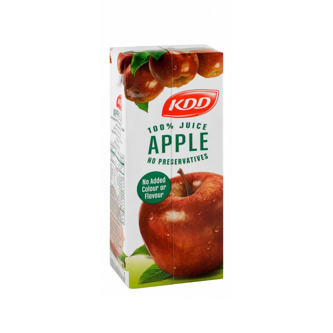 KDD Natural Apple Juice, 180ml