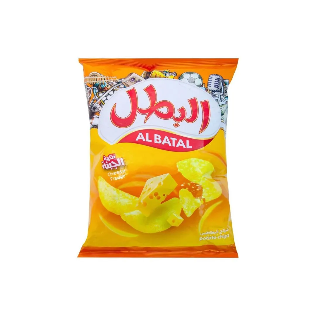 Al Batal Cheese Flavor Potato Chips, 110g