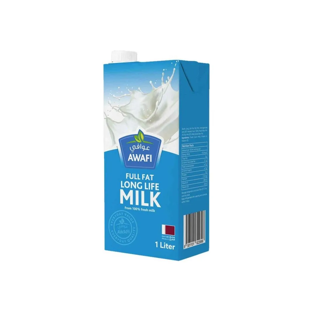 Awafi Uht Ambient Full Fat Milk, 1L