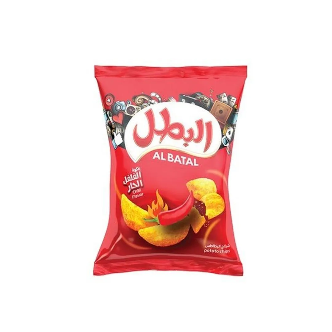 Al Batal Potato Chips Chili,12g