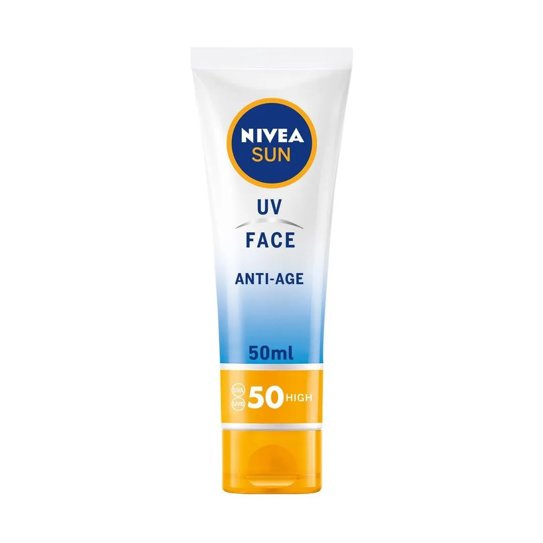 NIVEA Sun UV Anti-Aging & Anti-Pigments Facial Sunscreen SPF50, 50ml