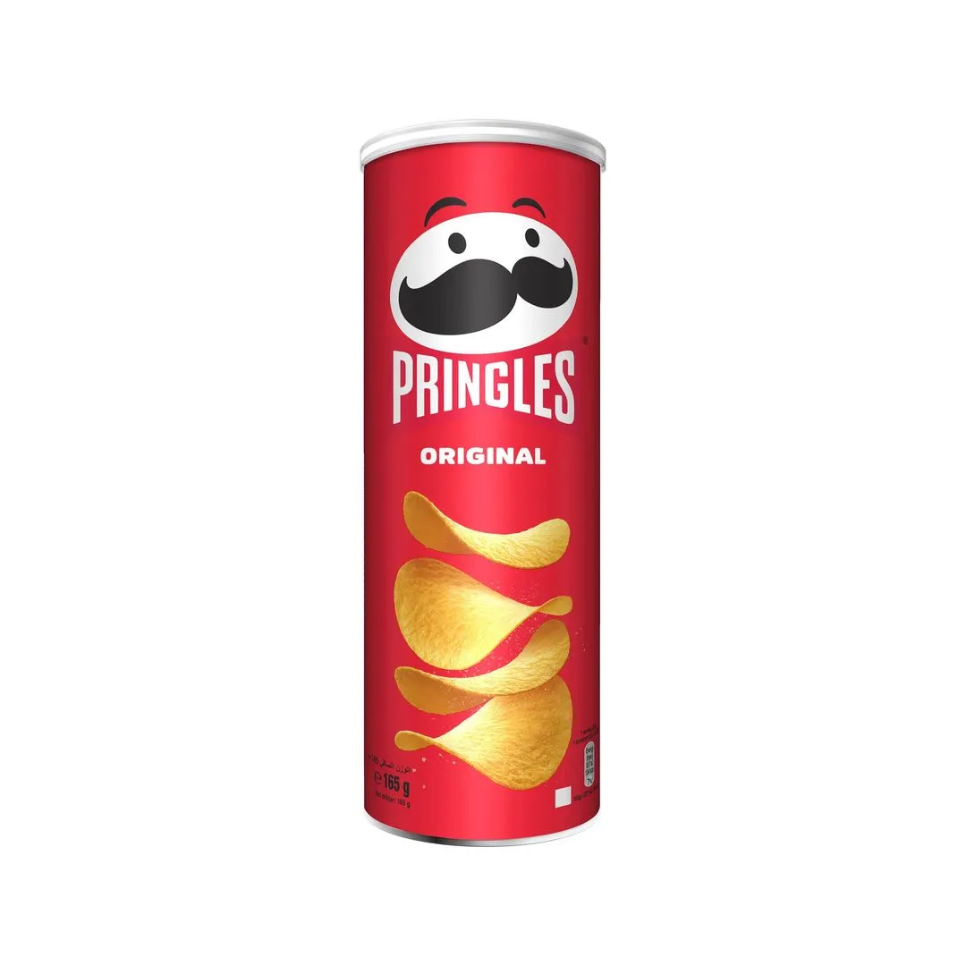 Pringles Original Potato Chips, 165g