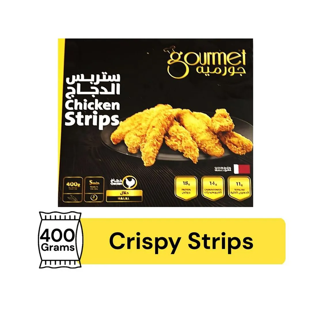 Gourmet Chicken Strips Spicy Breaded 400 g