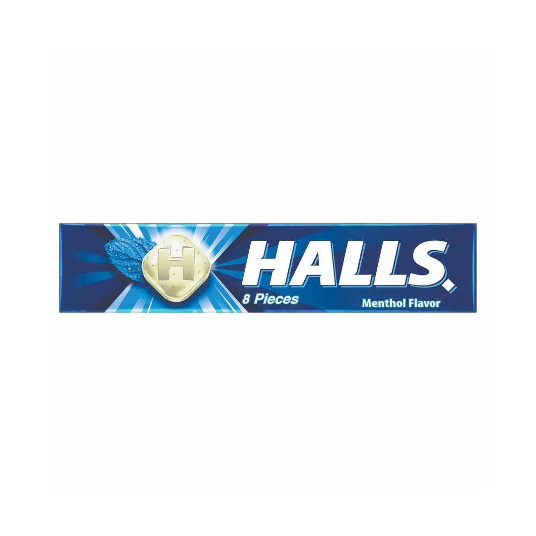 Halls Menthol Flavor Candy, 22.4g