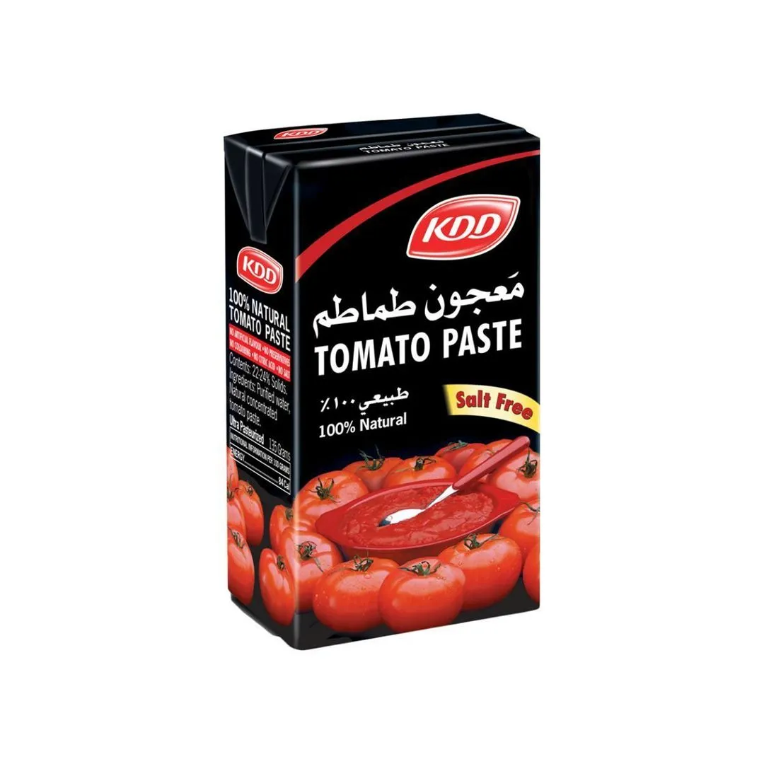 KDD Natural Tomato Paste, 135g