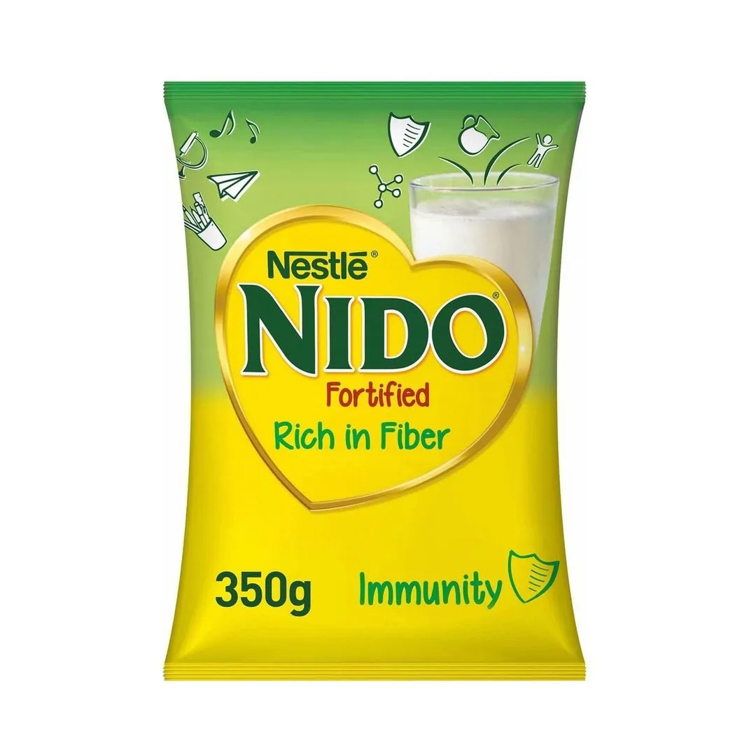 Nido Fortified Milk Powder Pouch, 350g