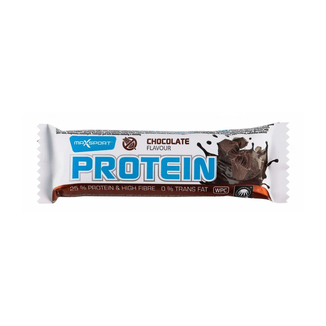 Max Sport 25% Protein Bar Chocolate Flavor, 60g