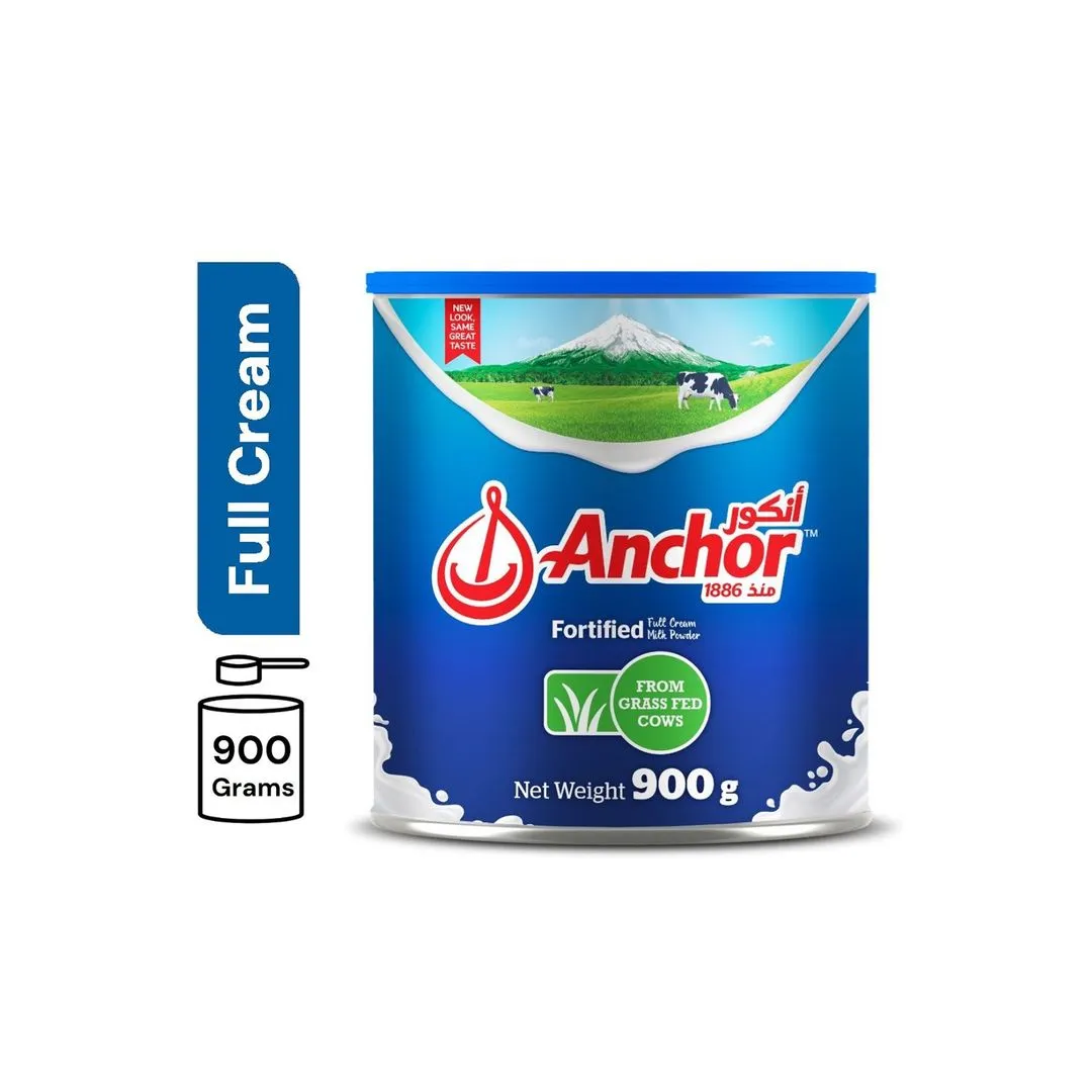 Anchor Fortified Full Cream Milk Powder, 900g