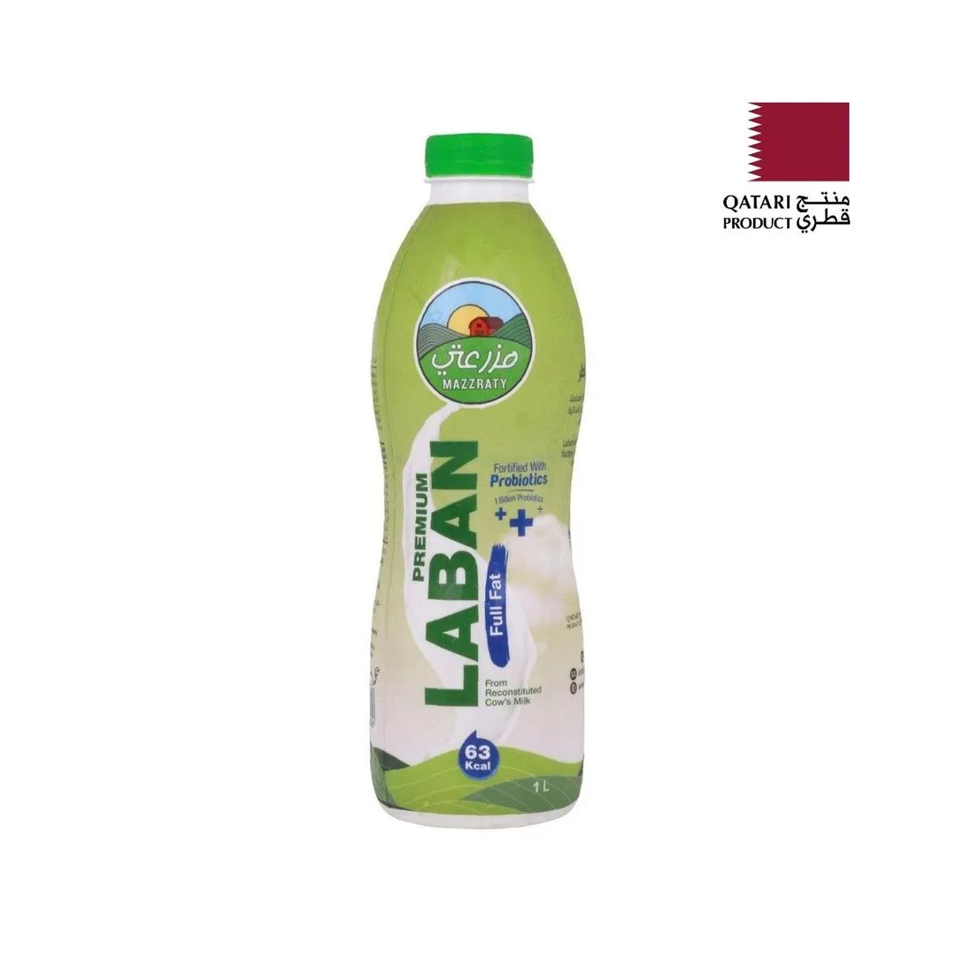 Mazzraty Probiotics Full Fat Laban, 1L