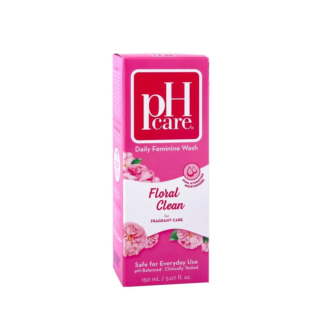 Ph Care Floral Clean Hydrating & Moisturizing Feminine Intimate Wash, 150ml