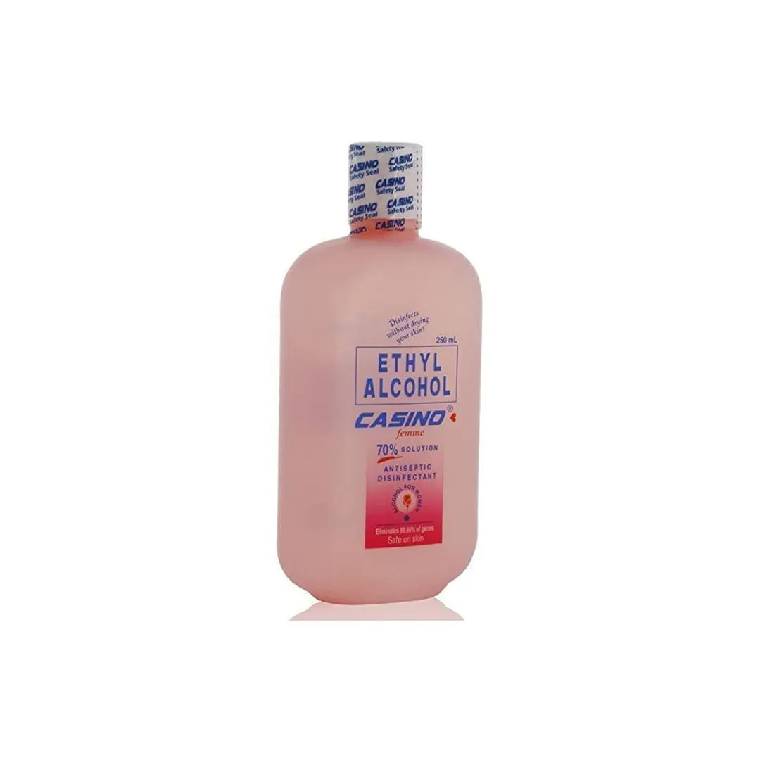 Casino Ethyl Alcohol 70% Antiseptic Disinfectant Solution, 250ml