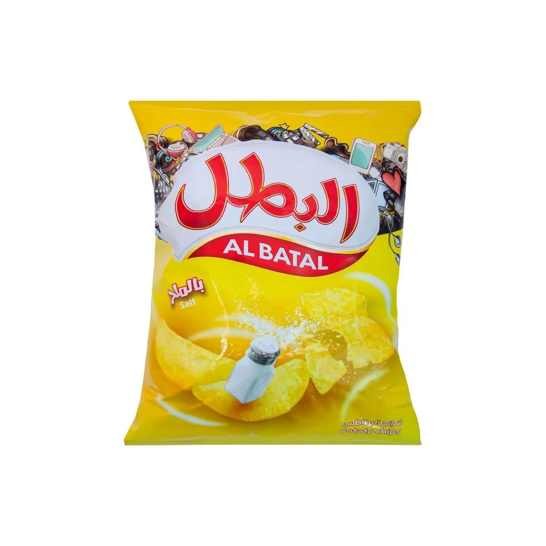 Al Batal Salt Flavor Potato Chips, 110g