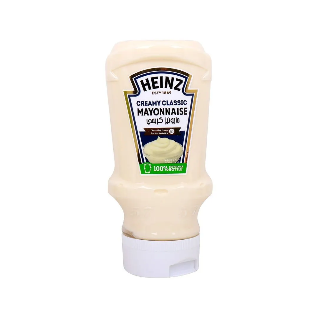 Heinz Creamy Classic Mayonnaise Squeeze Bottle, 310ml